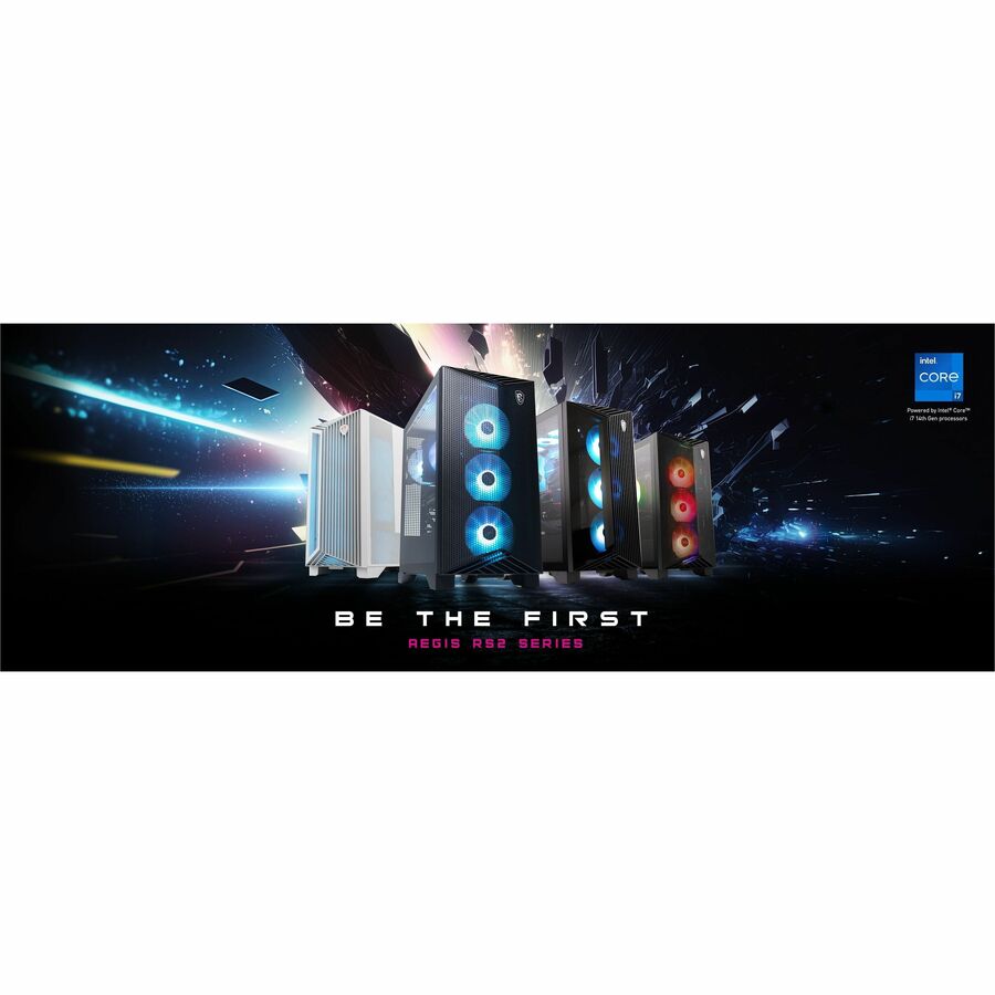 MSI Aegis RS2 14th Aegis RS2 A14NVP7-1461US Gaming Desktop Computer - Intel Core i7 14th Gen i7-14700KF - 32 GB - 2 TB SSD - Black