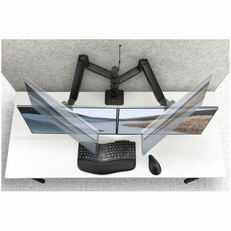 Kensington SmartFit Mounting Arm for Monitor, Laptop Tray, Notebook - Landscape/Portrait