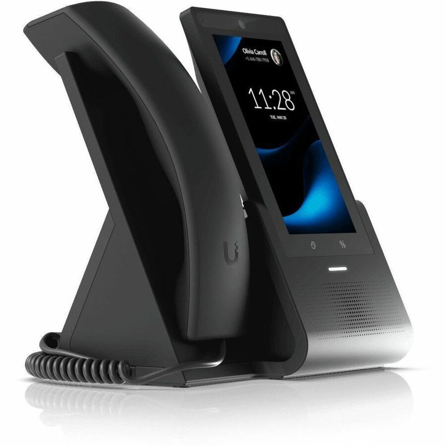 Ubiquiti G3 Touch Pro IP Phone - Corded - Corded - Wi-Fi, Bluetooth - Built-in Camera - Desktop - Black
