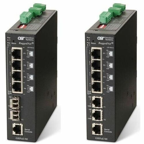 Omnitron Systems RuggedNet GHPoEBT/Mi Ethernet Switch