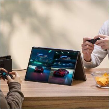 Asus ZenScreen Duo MQ149CD 14" Class WUXGA OLED Monitor - 16:10 - Silver