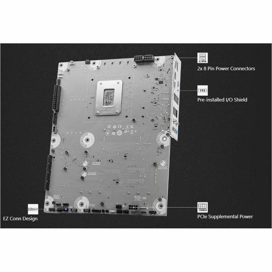 MSI PRO Z890-S WIFI PZ Gaming Desktop Motherboard - Intel Z890 Chipset - Socket LGA-1851 - ATX