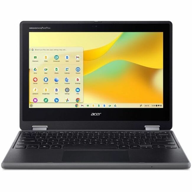 Acer Chromebook Spin 511 R757TN R757TN-C21J 11.6" Touchscreen Convertible 2 in 1 Chromebook - HD - Intel N-Series N150 - 8 GB - 64 GB Flash Memory - English (US) Keyboard - Black