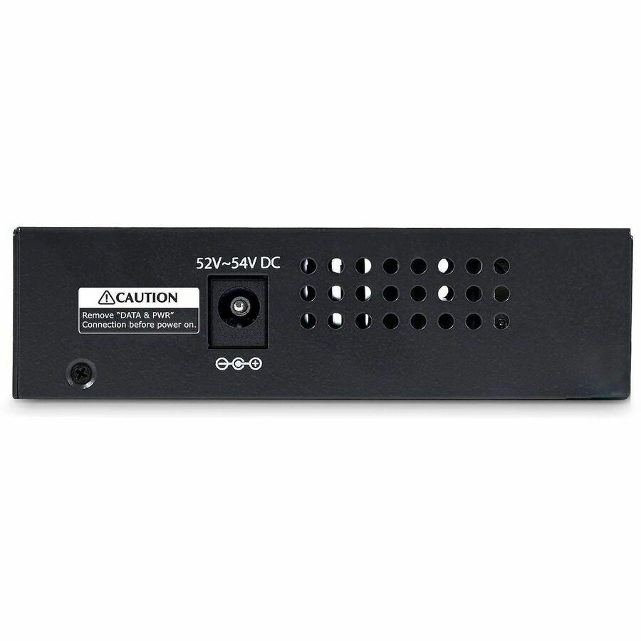 StarTech.com 4-Port Gigabit Midspan, PoE+ Injector, 802.3at & 802.3af, Wall-Mountable Power over Ethernet Midspan, TAA Compliant