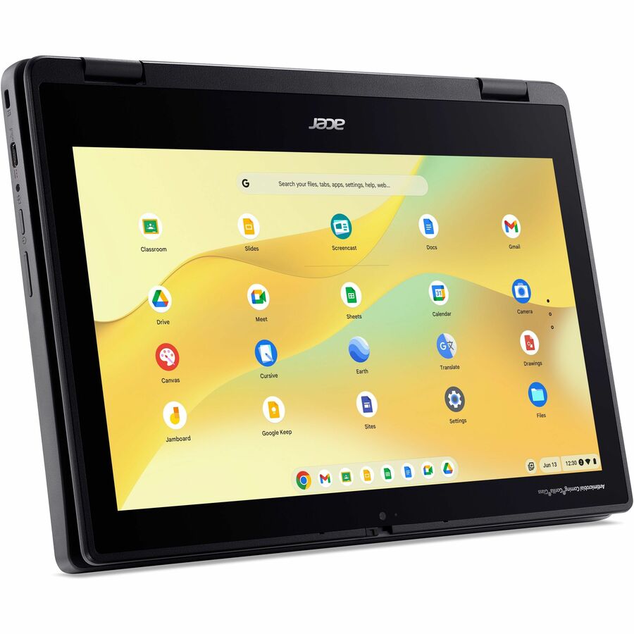 Acer Chromebook Spin 311 R724T R724T-K116 11.6" Touchscreen Convertible 2 in 1 Chromebook - HD - 60 Hz - MediaTek MT8 MT8186TV/AZA - 4 GB - 32 GB Flash Memory - English (US) Keyboard - Black