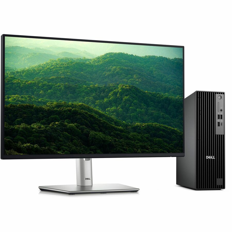 Dell Pro Slim Plus QBS1250 Desktop Computer - Intel Core Ultra 5 235 - 16 GB - 512 GB SSD - Slim PC - Standard Black