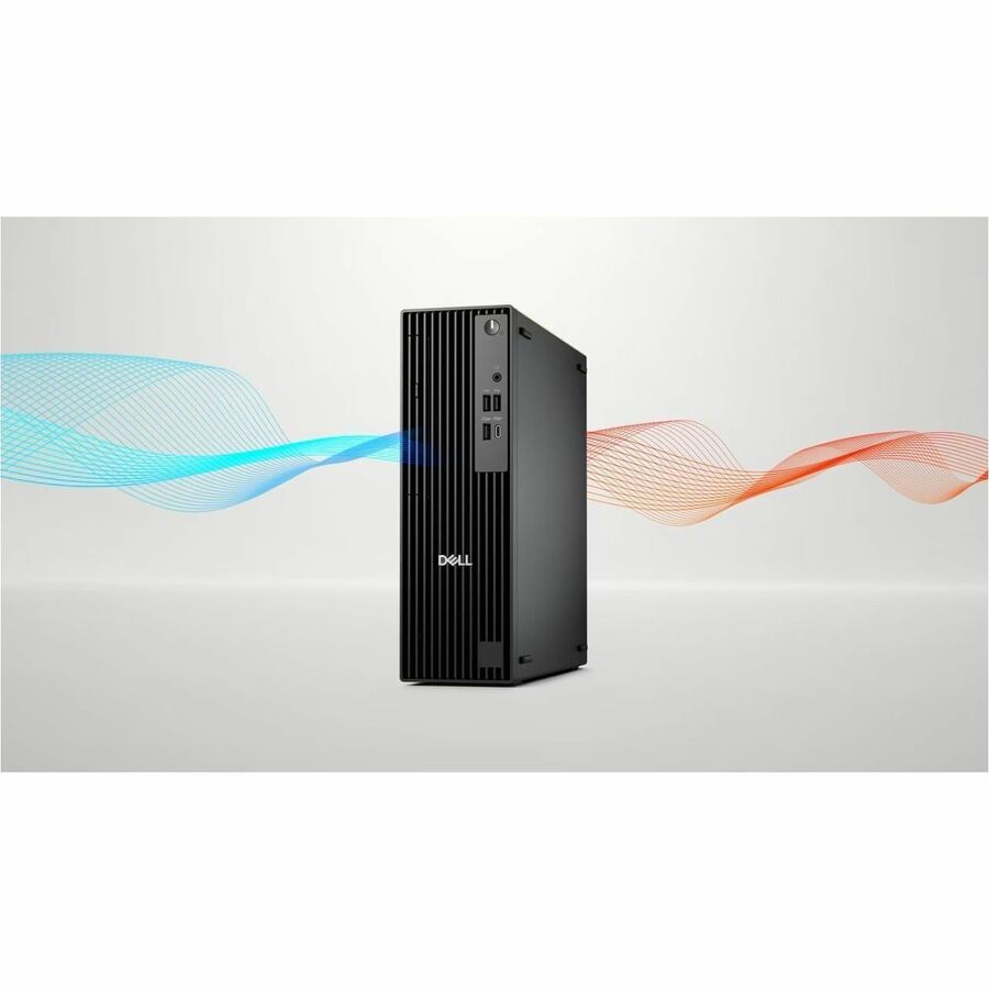 Dell Pro QCS1255 Desktop Computer - AMD Ryzen 5 PRO 8500G - 16 GB - 512 GB SSD - Slim PC - Standard Black