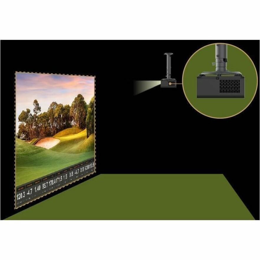 BenQ AW30ST 3D Short Throw DLP Projector - 16:10 - Ceiling Mountable