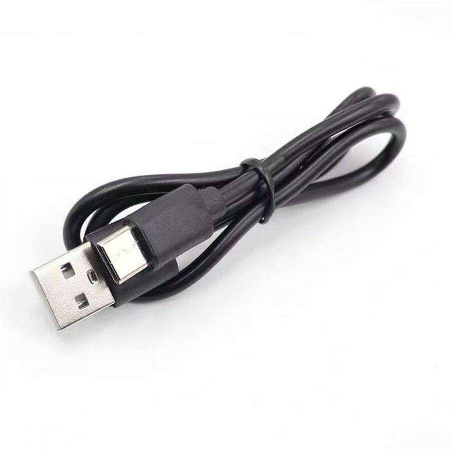 4XEM 10 pack of 1FT USB-A to USB-C Power Delivery Cable - Black