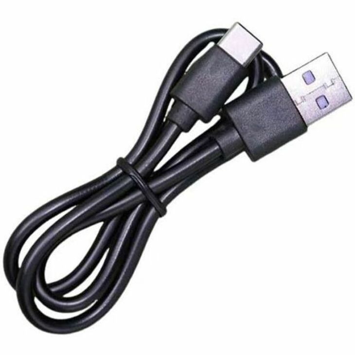 4XEM 10 pack of 1FT USB-A to USB-C Power Delivery Cable - Black