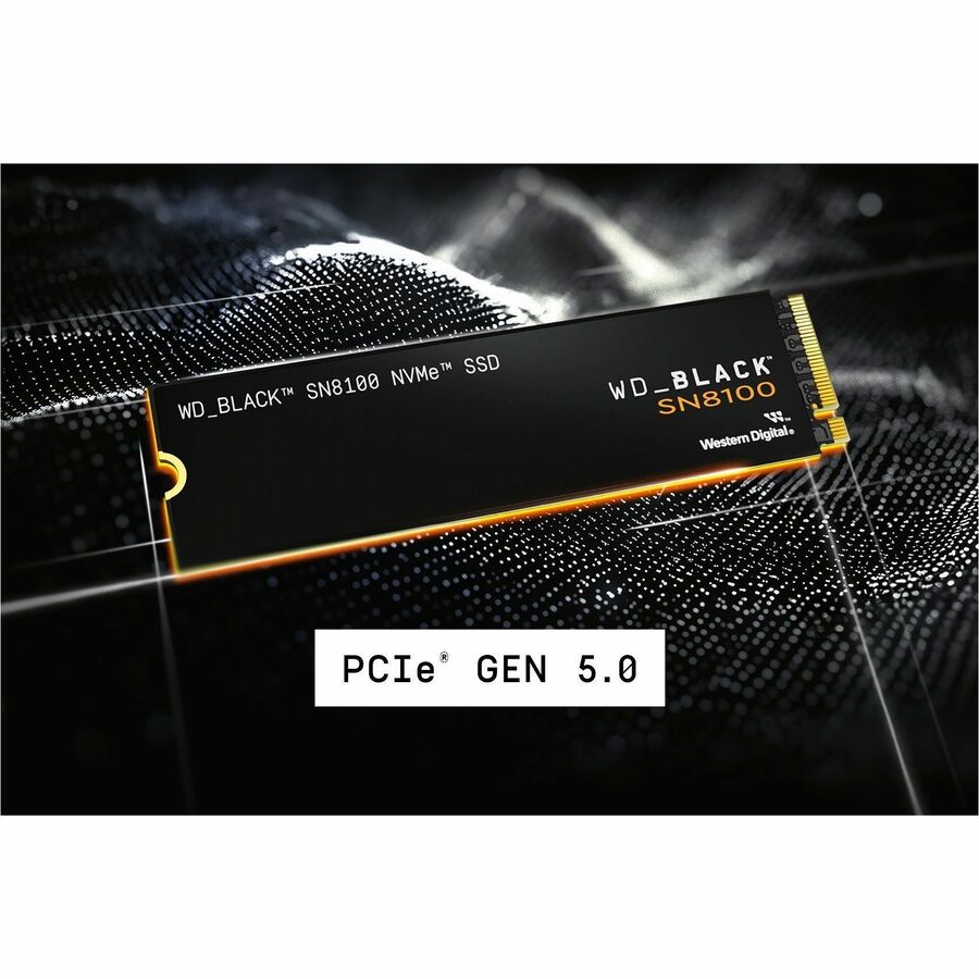 Western Digital Black SN8100 WDS200T1X0M-00CMT0 2 TB Solid State Drive - M.2 2280 Internal - PCI Express NVMe (PCI Express NVMe 5.0 x4)