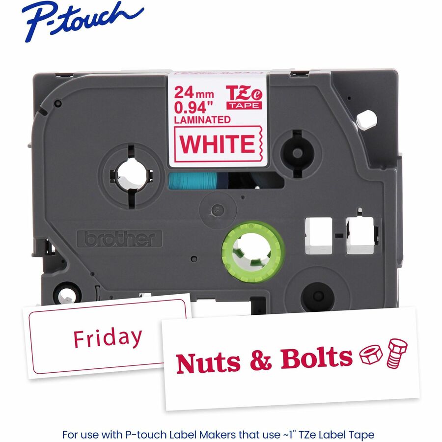 P-touch TZe Laminated Tape