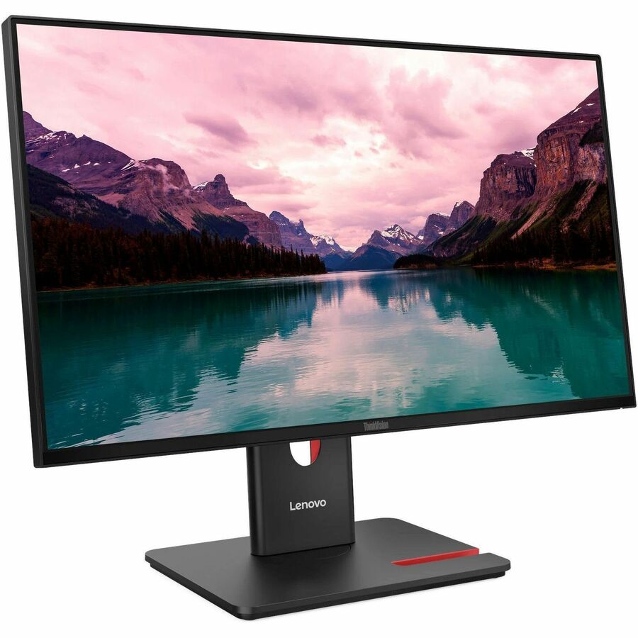 Lenovo ThinkVision T24-40 24" Class Full HD LED Monitor - 16:9 - Raven Black