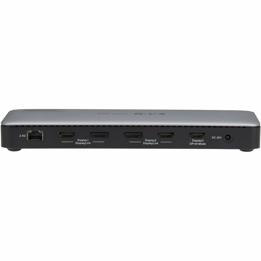 Eaton Tripp Lite Series USB-C Universal Dock, Triple Display - 4K HDMI and DisplayPort, USB 3.2 Gen 1/Gen 2 Hub, GbE, 100W PD Charging