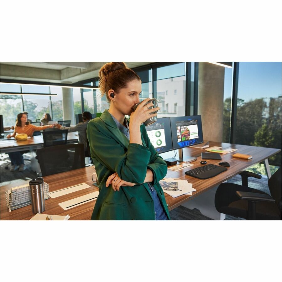 Poly VFree 20 BLK Earbuds +BCH