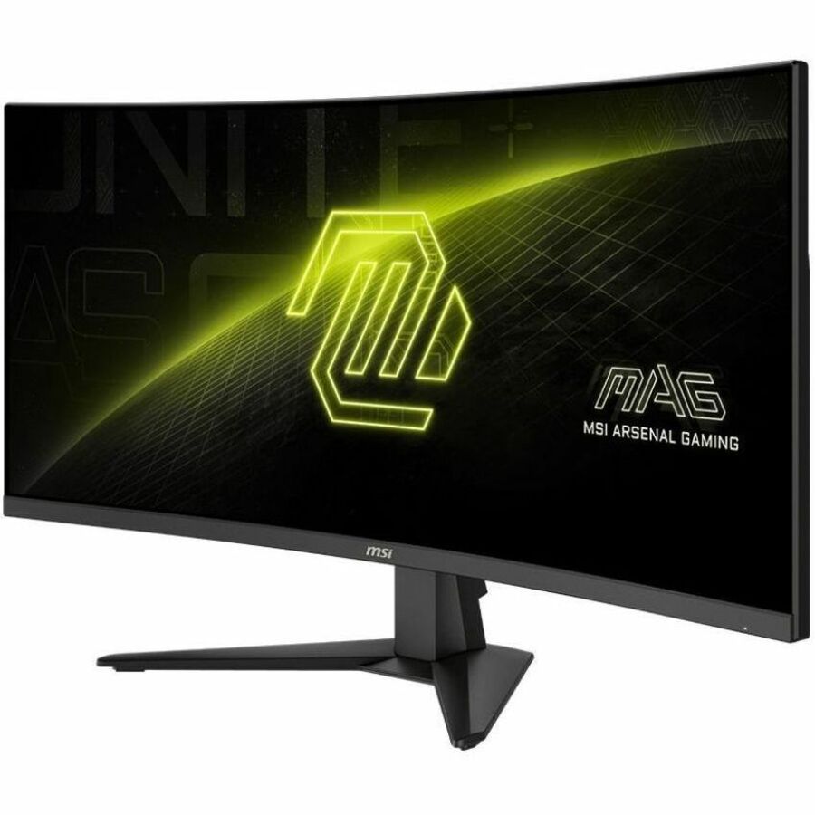 MSI MAG 346CQ 34 inch VA UWQHD Display 180Hz AdaptiveSync Curved Gaming Monitor