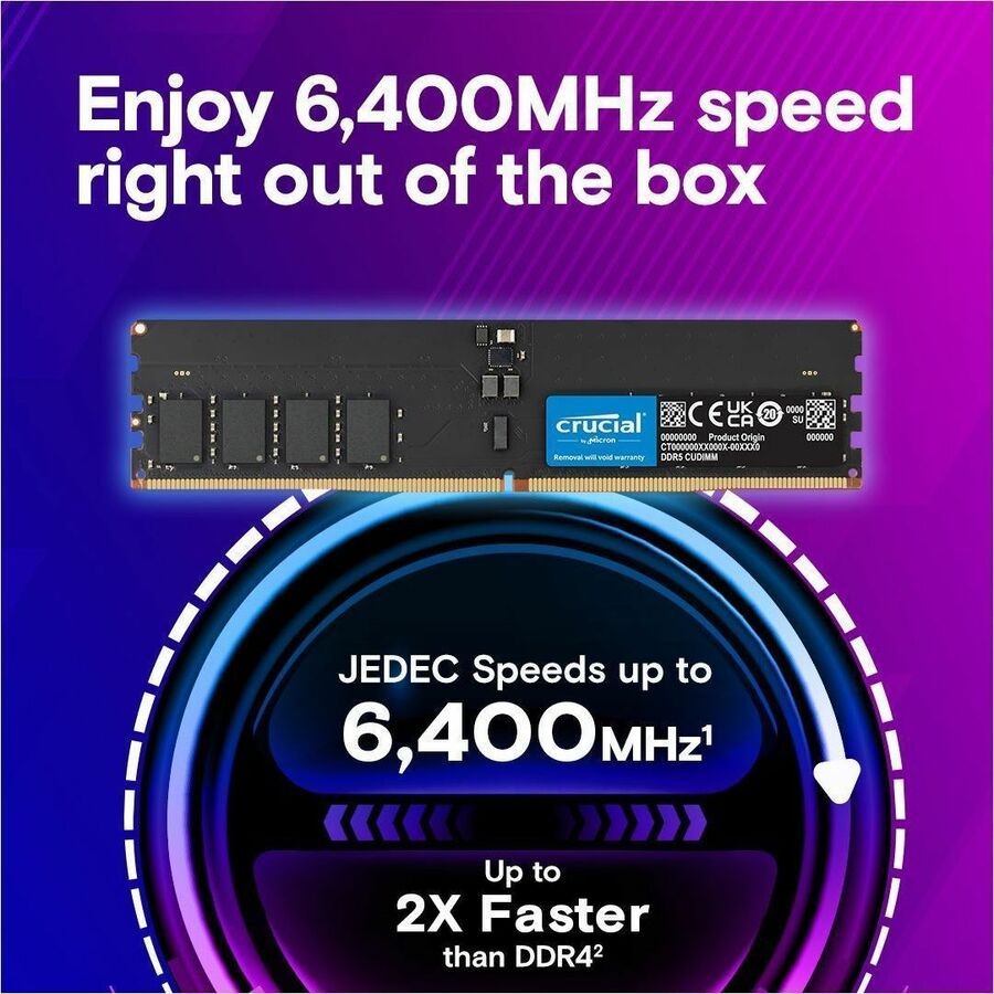 Crucial 32GB DDR5-6400 CUDIMM