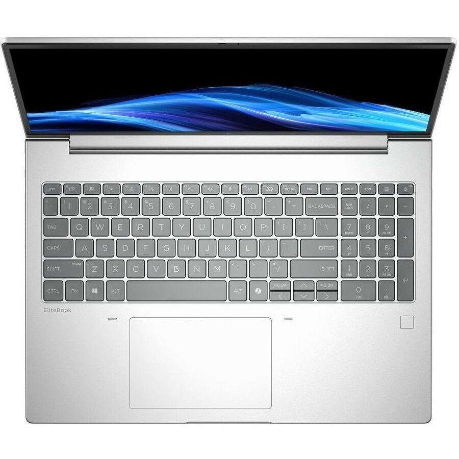 HP EliteBook 6 G1i 16" Touchscreen Notebook - WUXGA - Intel Core Ultra 5 225U - 16 GB - 512 GB PCIe NVMe SSD - English Keyboard - Pike Silver Aluminum