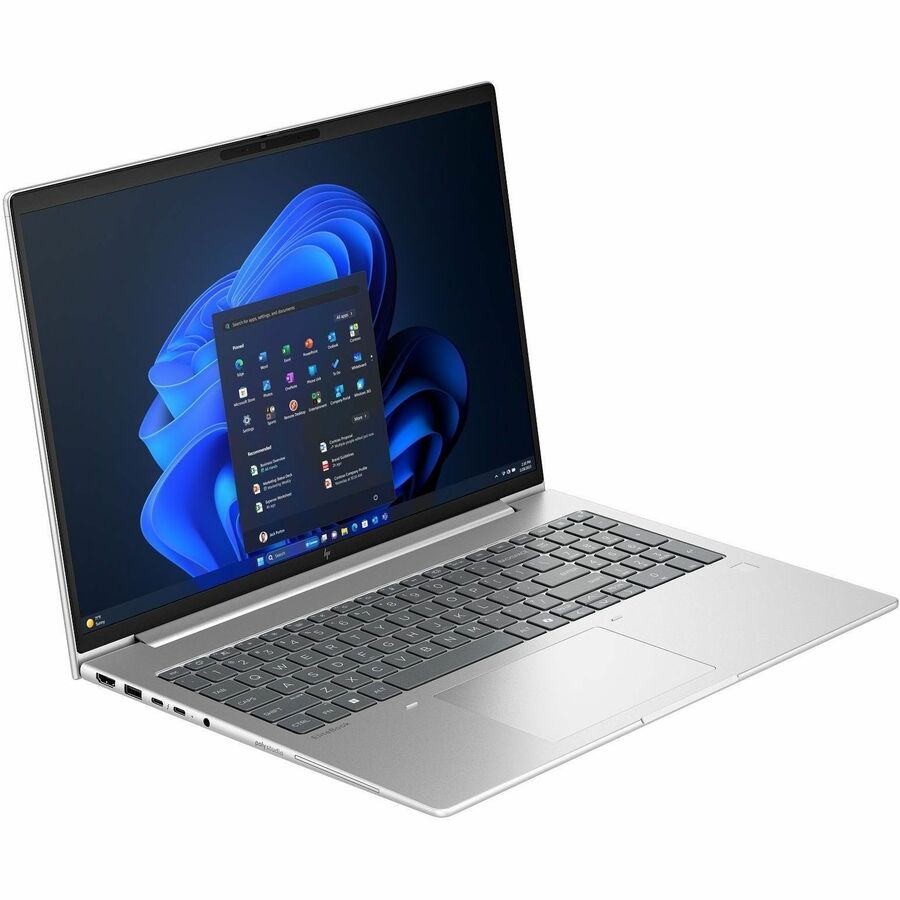 HP EliteBook 6 G1a 16" Touchscreen Notebook - WUXGA - 60 Hz - AMD Ryzen 5 230 - 16 GB - 512 GB PCIe NVMe SSD - English Keyboard - Pike Silver Aluminum