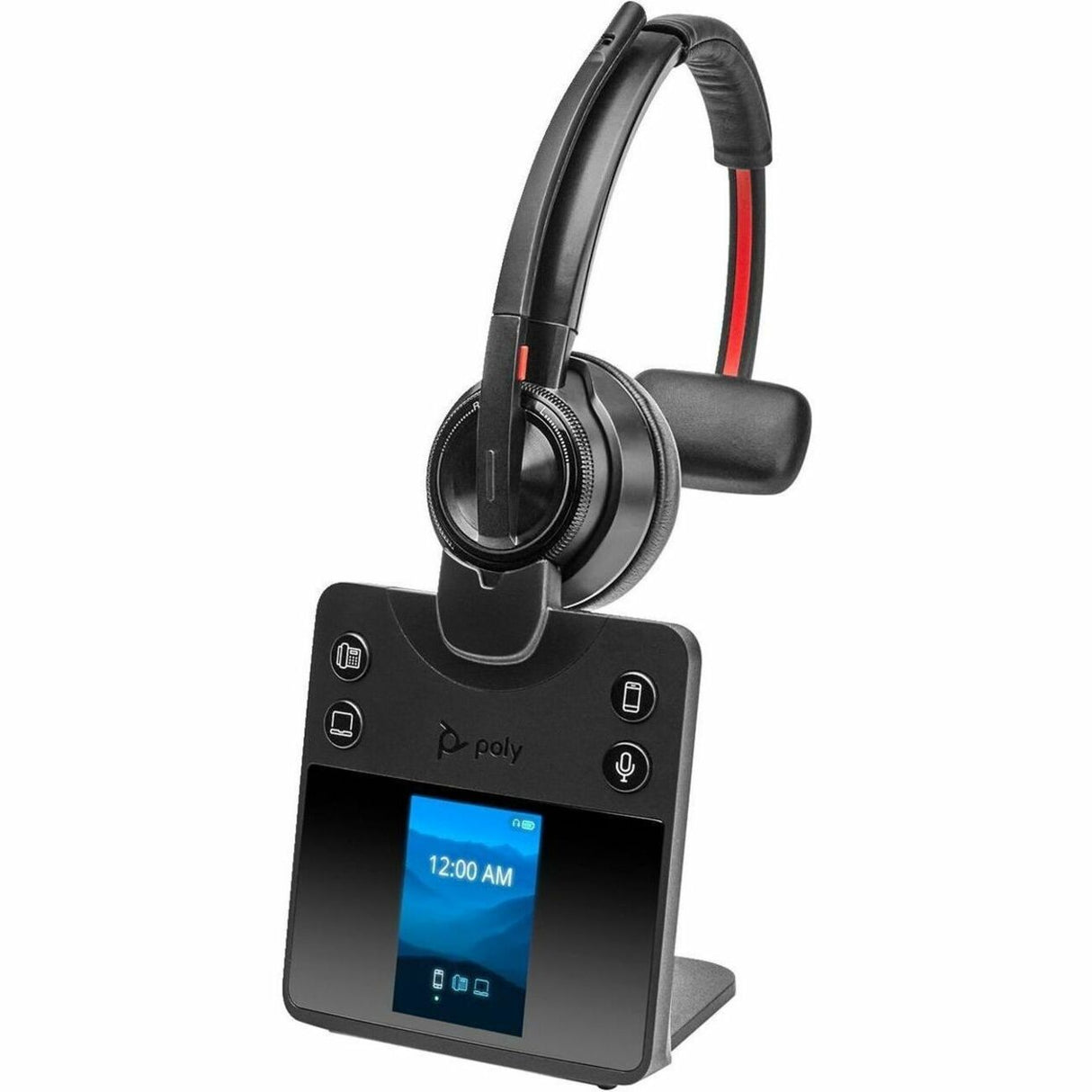 Poly Savi 8410 Office Monaural Microsoft Teams Certified DECT 1920-1930 MHz Headset