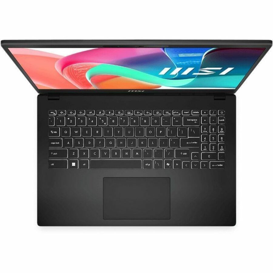 MSI Modern 15 H C2RM Modern 15 H C2RMTG-406US 15.6" Touchscreen Notebook - Full HD - 60 Hz - Intel Core 9 270H - 32 GB - 1 TB SSD - Classic Black