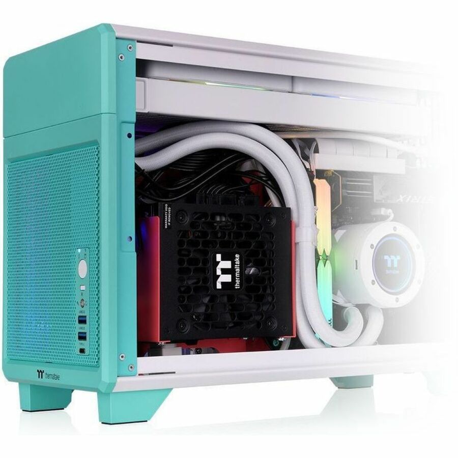 Thermaltake TR100 Mint Strawberry Mini Tower Chassis