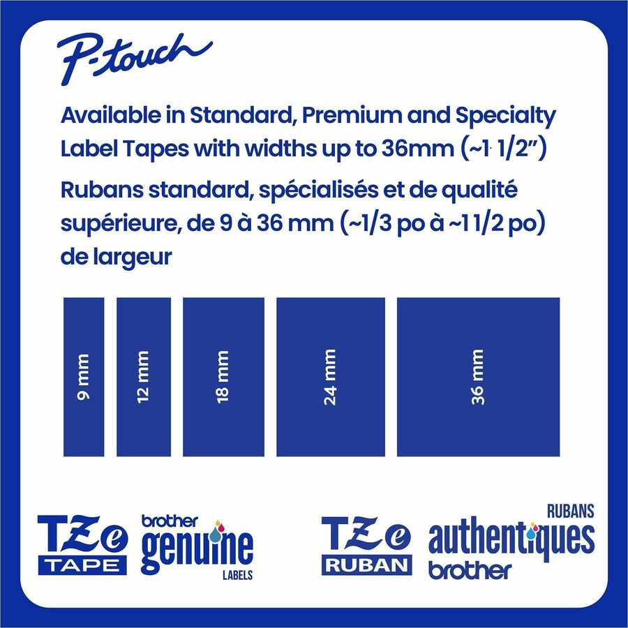 Brother Genuine P-touch TZe731 BK on GRN Label Tape, Laminated, 12mmX8m