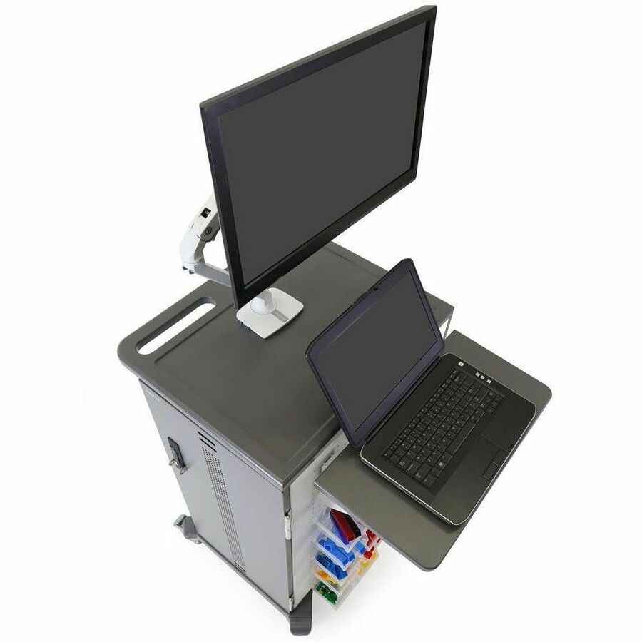 Ergotron YES24 Adjusta Charging Cart, Pre-wired