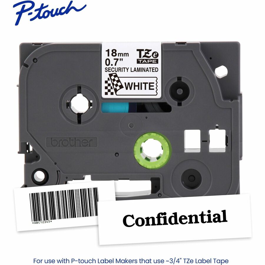 P Touch Security Tape