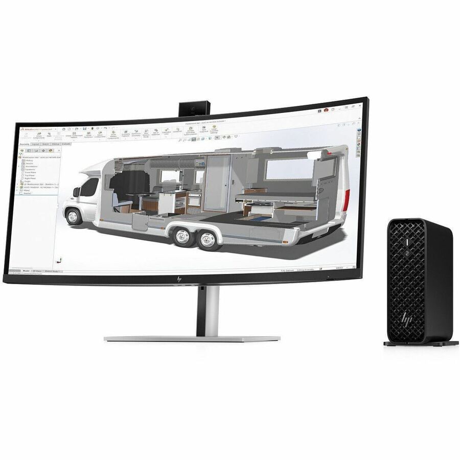 HP Z2 Mini G1i Workstation - Intel Core Ultra 7 265K - 32 GB - 1 TB SSD - Mini PC - Black