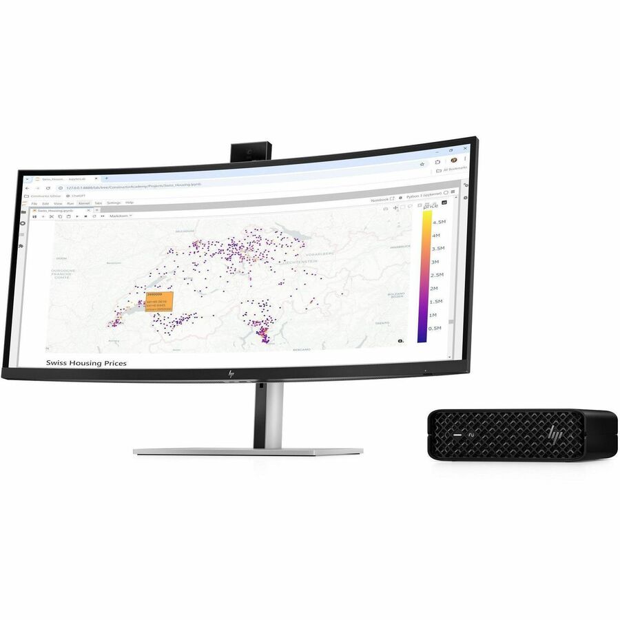 HP Z2 Mini G1i Workstation - Intel Core Ultra 9 285K - 32 GB - 1 TB SSD - Mini PC - Black