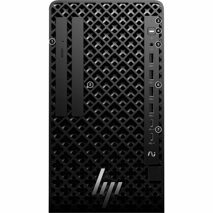 HP Z1 G1i Desktop Computer - Intel Core Ultra 5 235 - 32 GB - 1 TB SSD - Tower - Black