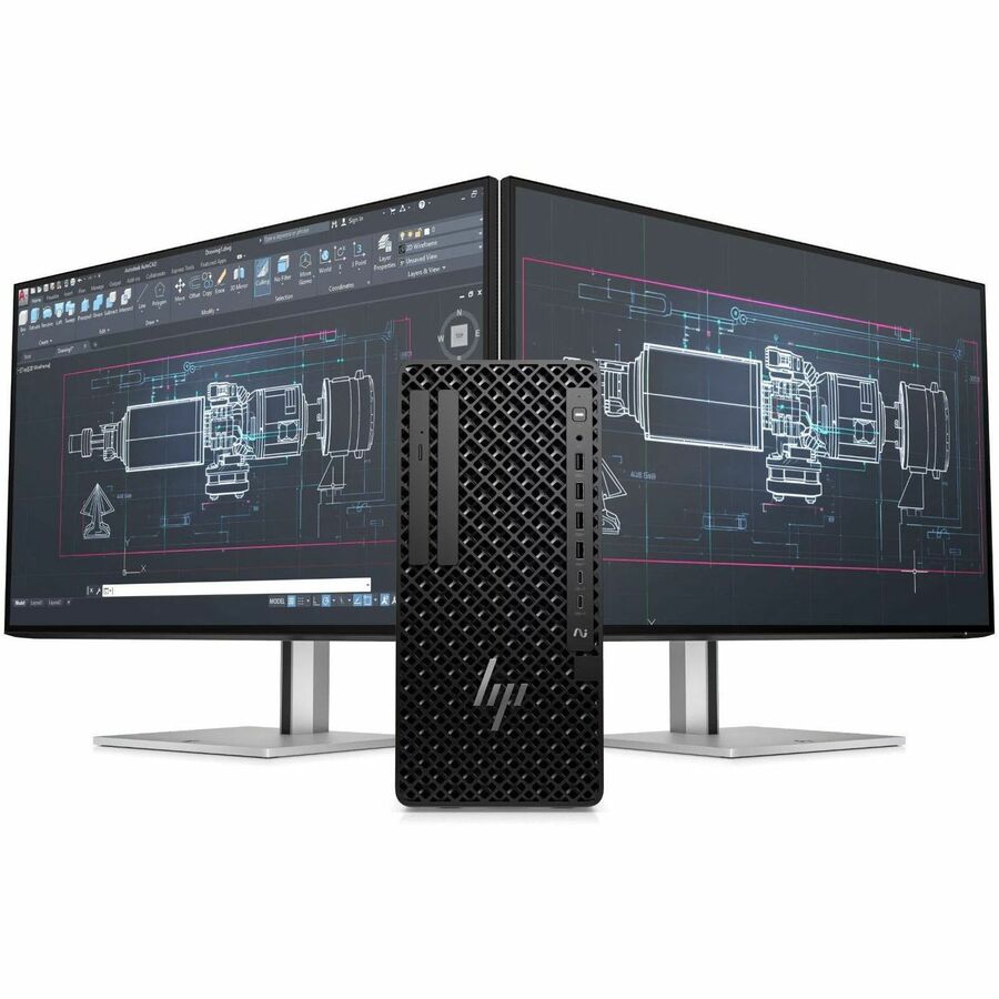 HP Z1 G1i Desktop Computer - Intel Core Ultra 7 265 - 64 GB - 1 TB SSD - Tower - Black