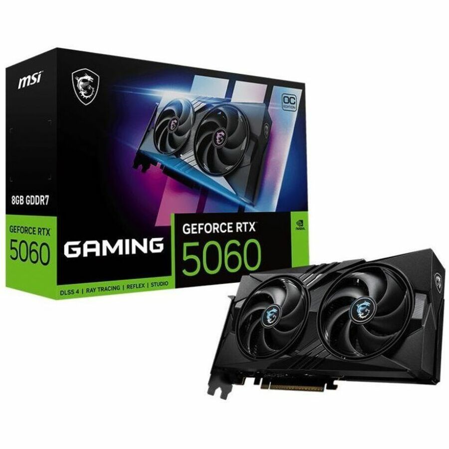 MSI NVIDIA GeForce RTX 5060 Graphic Card - 8 GB GDDR7