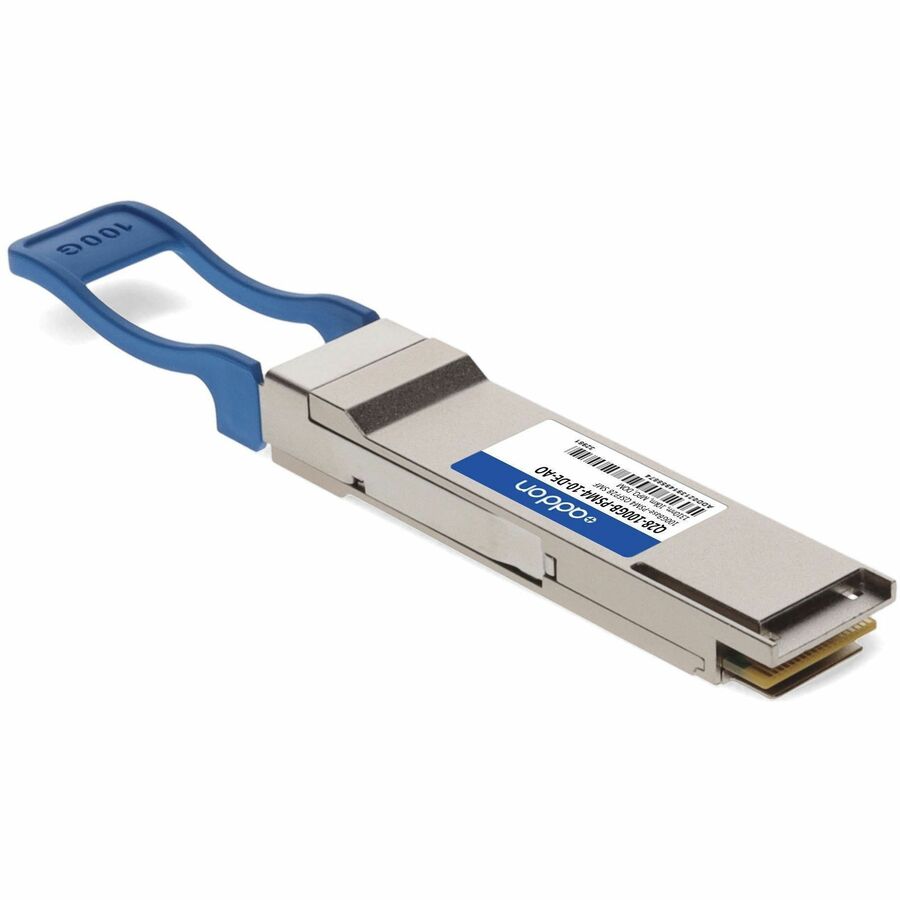 AddOn Dell Compatible TAA Compliant 100GBase-PSM4 QSFP28 Transceiver (SMF, 1310nm, 10km, MPO, DOM)