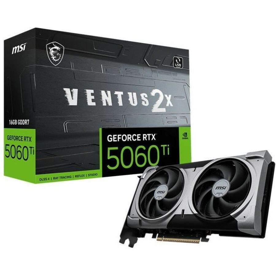 MSI NVIDIA GeForce RTX 5060 Ti Graphic Card - 16 GB GDDR7