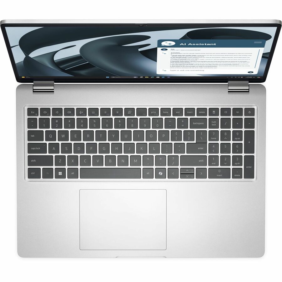 Dell Pro 16 Plus PB16255 16" Touchscreen Copilot+ PC Notebook - Full HD Plus - 60 Hz - AMD Ryzen AI 5 PRO 340 - 32 GB - 512 GB SSD - English (US) Keyboard - Platinum Silver
