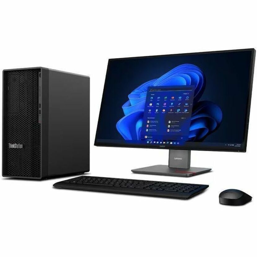 Lenovo ThinkStation P2 Gen 2 30JQ002XUS Workstation - 1 x Intel Core Ultra 7 265 - vPro Technology - 32 GB - 512 GB SSD - Tower