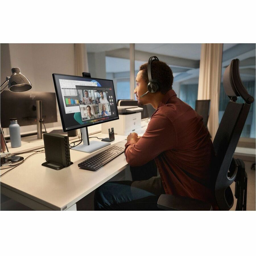 HP EliteDesk 8 G1i Desktop Computer - Intel Core Ultra 9 285T - vPro Technology - 64 GB - 1 TB SSD - Mini PC - Jack Black