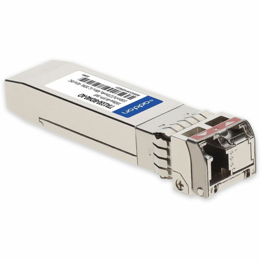 AddOn Commscope TTA1330-BIDI40 Compatible TAA 10GBase-BX SFP+ Transceiver (SMF, 1330nmTx/1270nmRx, 40km, LC, DOM, -40 to 95C)
