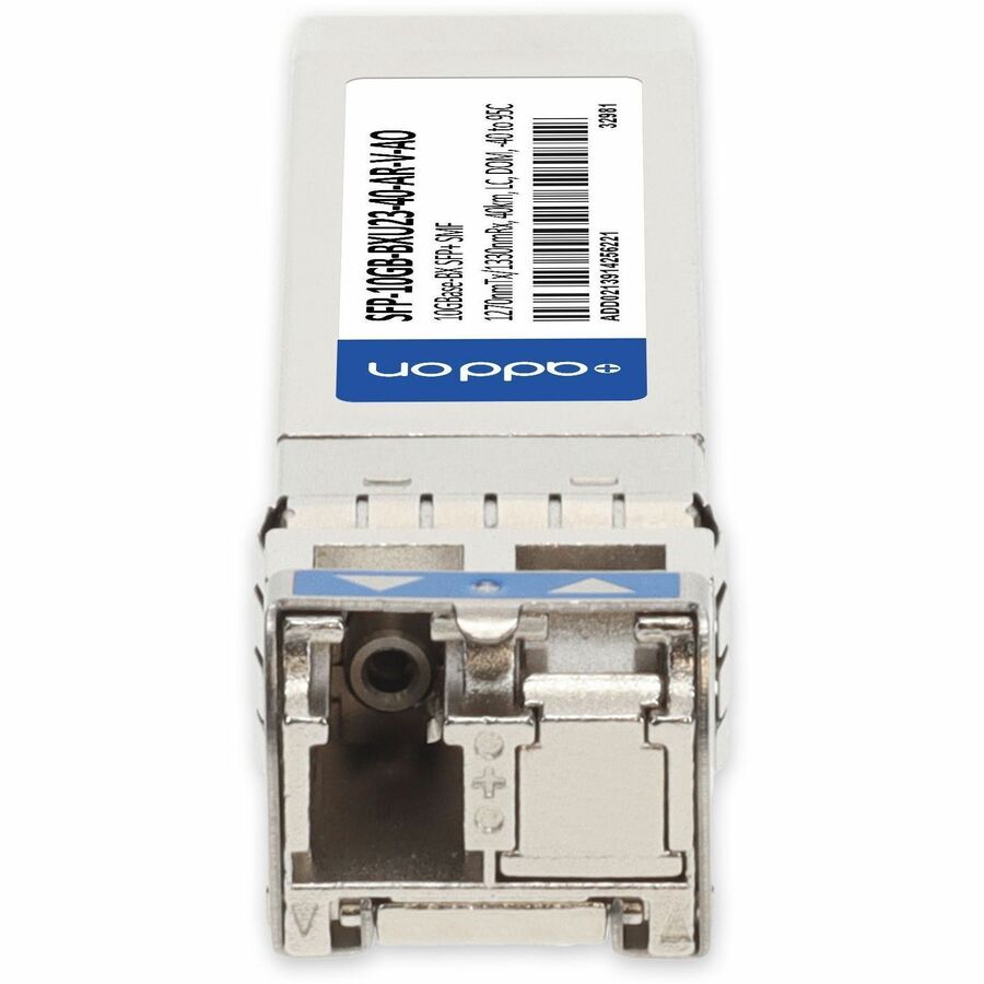 AddOn Arista Networks Compatible TAA 10GBase-BX SFP+ Transceiver (SMF, 1270nmTx/1330nmRx, 40km, LC, DOM, -40 to 95C)