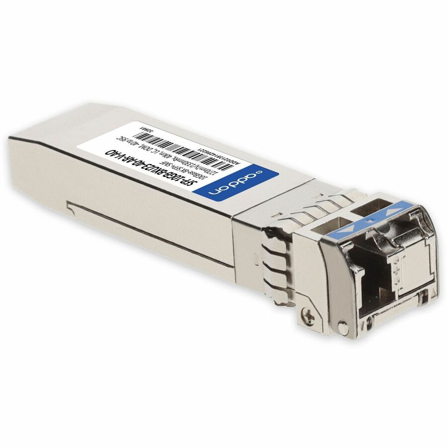 AddOn Arista Networks Compatible TAA 10GBase-BX SFP+ Transceiver (SMF, 1270nmTx/1330nmRx, 40km, LC, DOM, -40 to 95C)