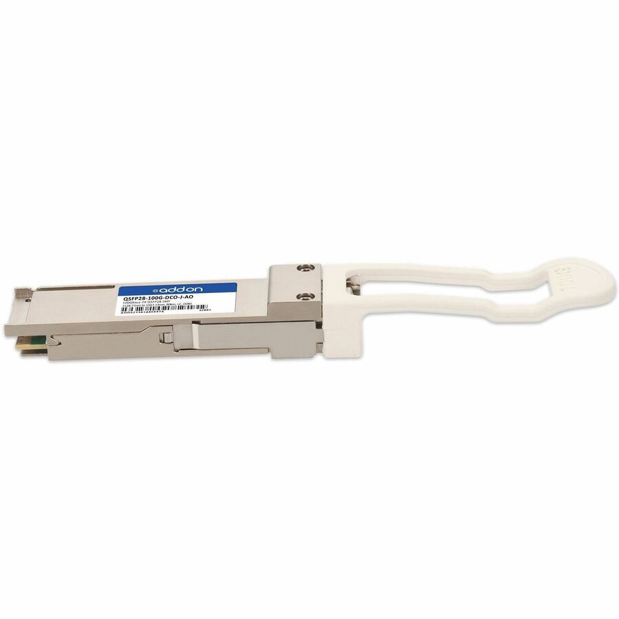AddOn Juniper Networks Compatible (with select systems) TAA 100GBase-ZR QSFP28 Transceiver (SMF, 1528.77nm to 1567.13nm, 80km, LC, DOM)