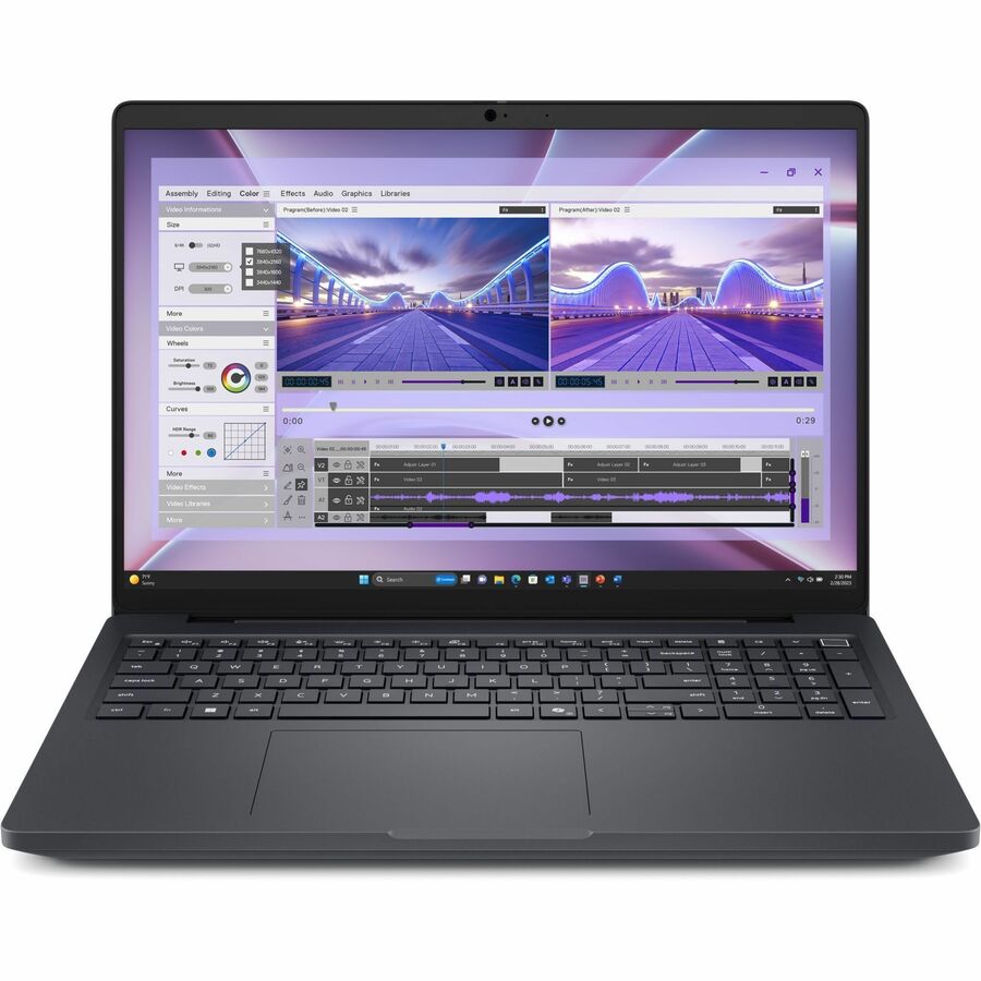 Dell Pro Max MC16250 16" Copilot+ PC Notebook - Full HD Plus - 60 Hz - Intel Core Ultra 7 255H - 32 GB - 1 TB SSD - English (US) Keyboard