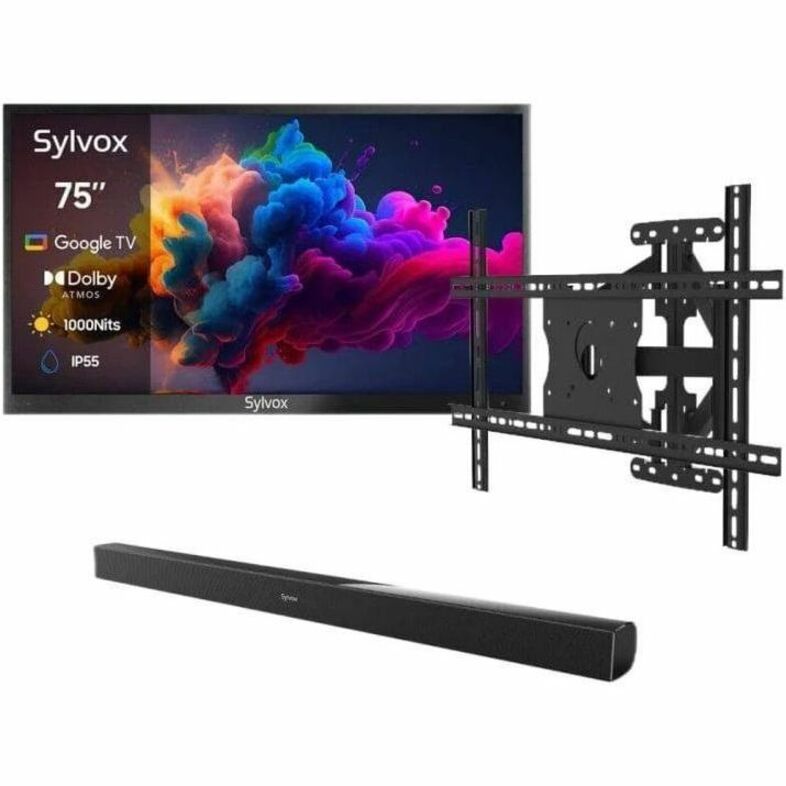 SYLVOX Deck Pro QLED 2.0 OQ75A2KHGD 75" Smart LED-LCD TV 2024 - 4K UHDTV - High Dynamic Range (HDR)