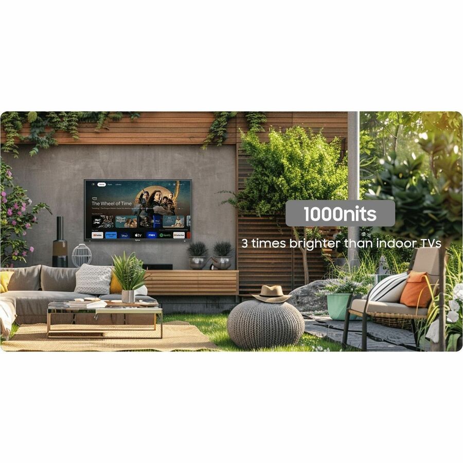 SYLVOX Deck Pro 2.0 OT43A2KHGD 43" Smart LED-LCD TV 2024 - 4K UHDTV - High Dynamic Range (HDR) - Black