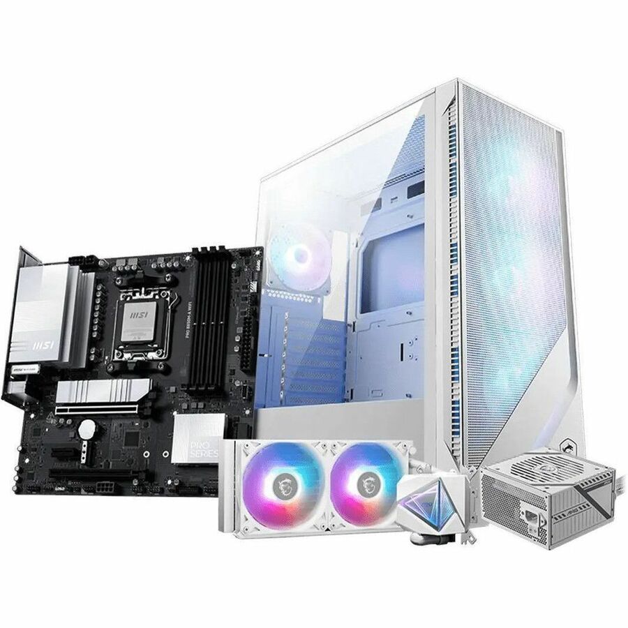 MSI Pro B850M-A WIFI Gaming Desktop Motherboard - AMD B850 Chipset - Socket AM5 - Micro ATX