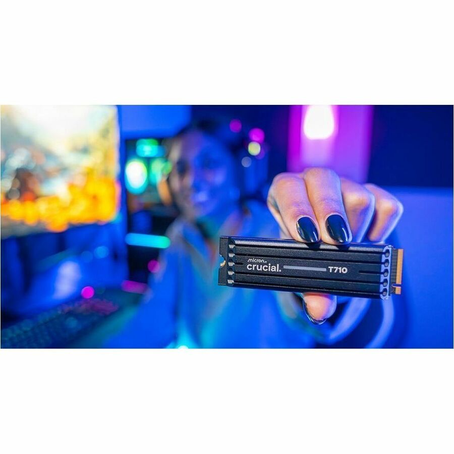 Crucial T710 2 TB Solid State Drive - M.2 2280 Internal - PCI Express NVMe (PCI Express NVMe 5.0)