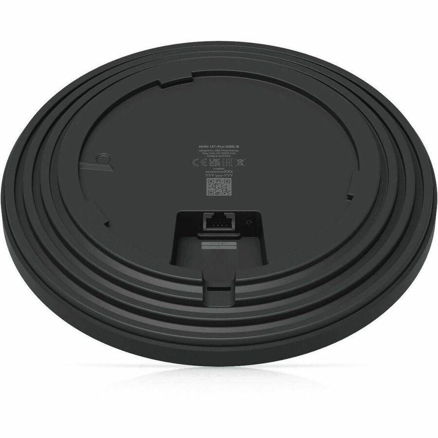 Ubiquiti U7 Pro XGS Tri Band Wi-Fi 7 IEEE 802.11n/ac/ax/be/v/r/k 8.60 Gbit/s Wireless Access Point - Black