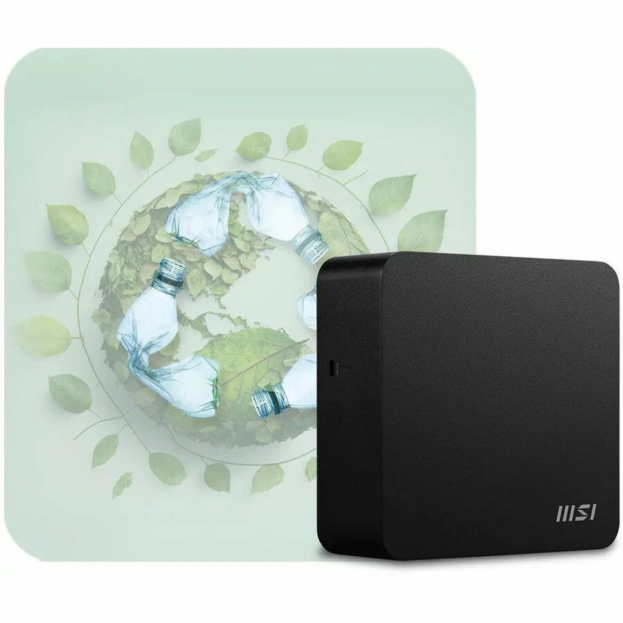 MSI Cubi NUC 1M CUBI NUC 1MG-276BUS Barebone System - Mini PC - Intel Core 5 120U 1.40 GHz Deca-core (10 Core)